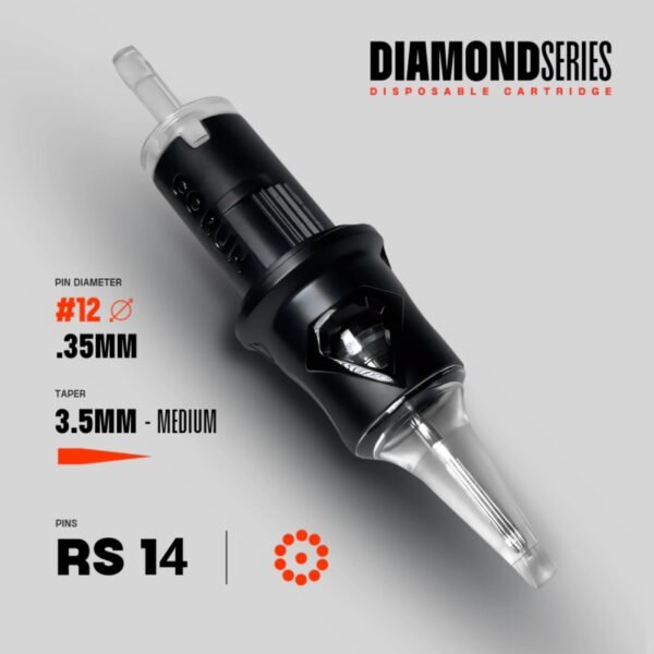 RS 14 #12(0.35mm) Medium Taper caixa com 20 unidades (Corun)