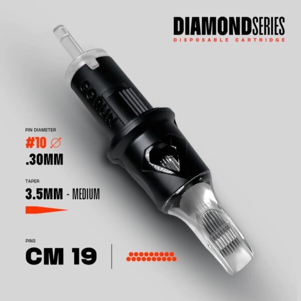 CM 19 #10(0.30mm) Medium Taper Caixa com 20 unidades