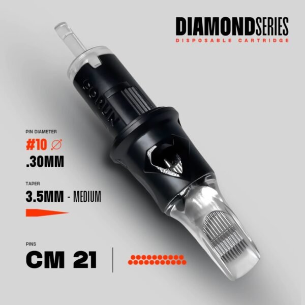 CM 21 #10(0.30mm) Medium Taper Caixa com 20 unidades (cópia)